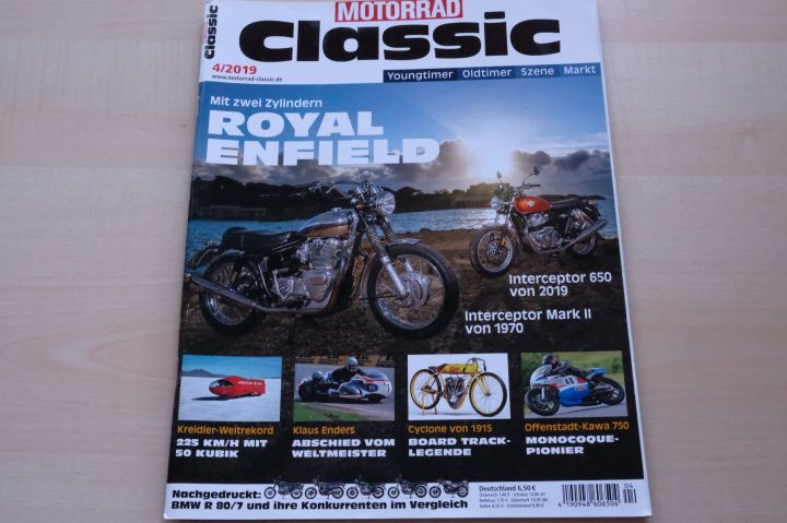 Deckblatt Motorrad Classic (04/2019)